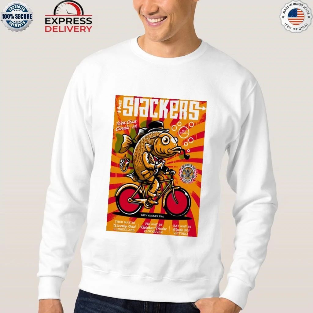 The Slackers 2026 West Coast Canada Tour Shirt