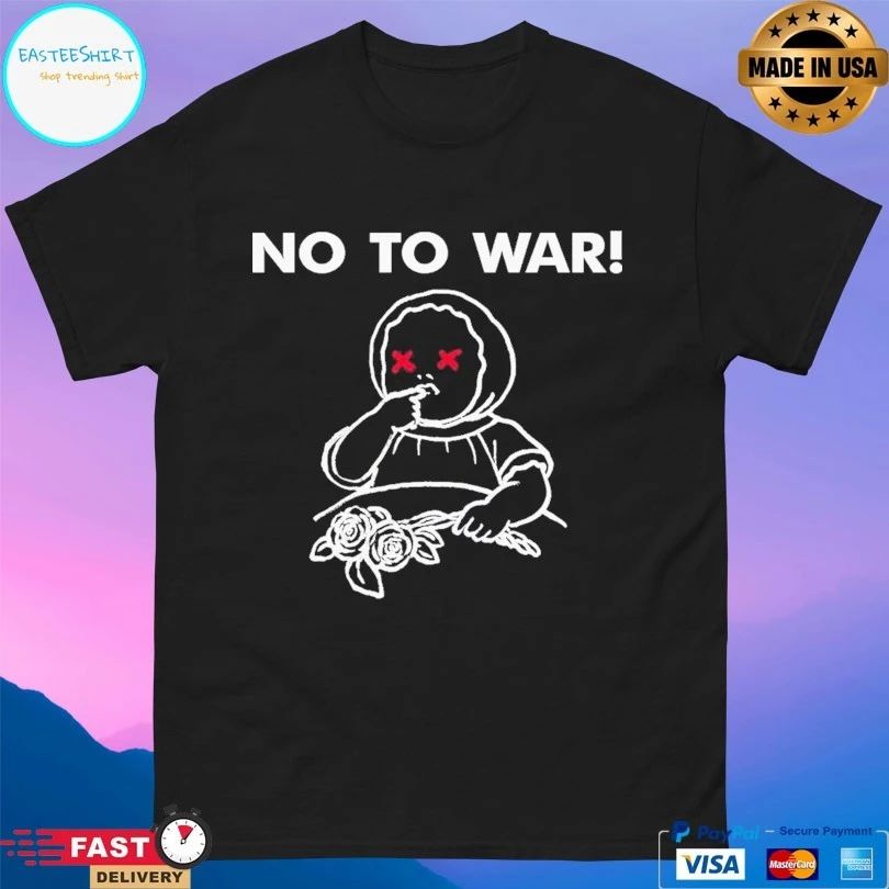 No To War Jon King T-shirt