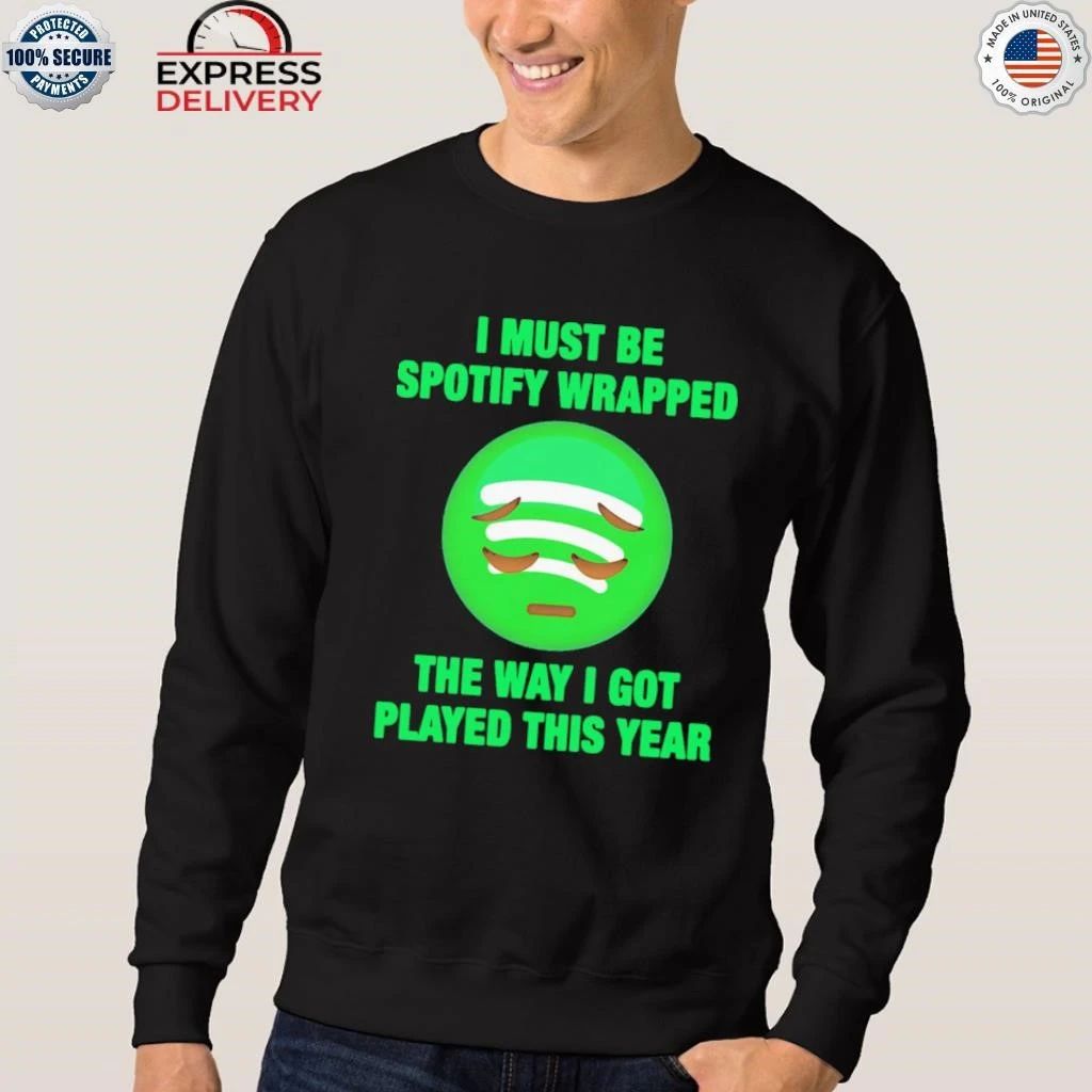 I Must Be Wrapped The Way I Got Played This Year Shirt