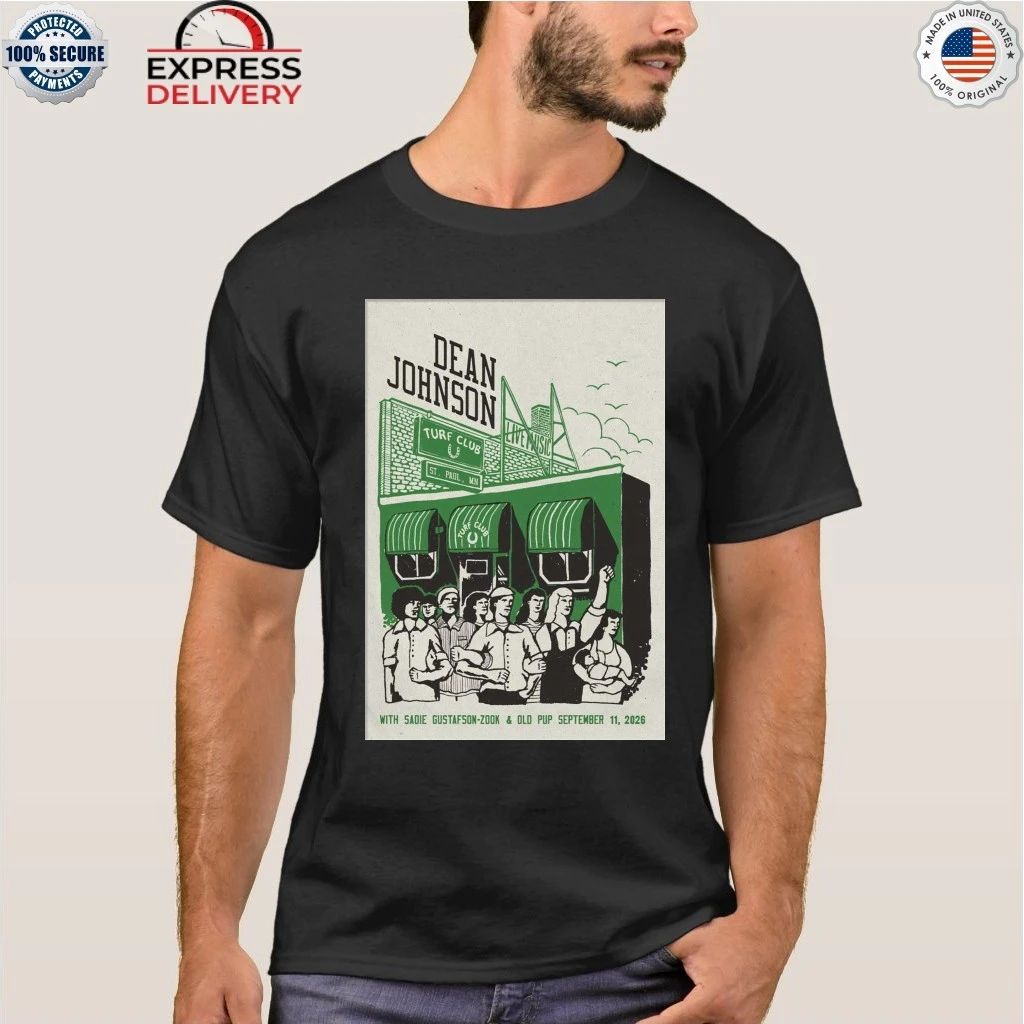 Dean Johnson Saint Paul Sep 11, 2026 at Turf Club, Saint Paul, MN Shirt