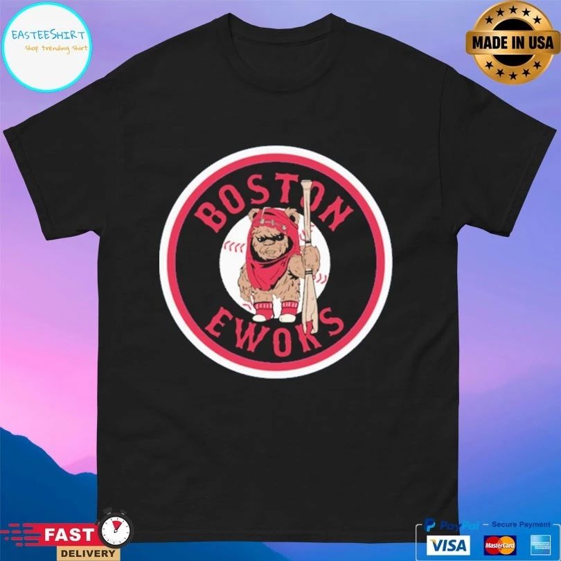 Boston Ewoks Baseball Logo T-shirt