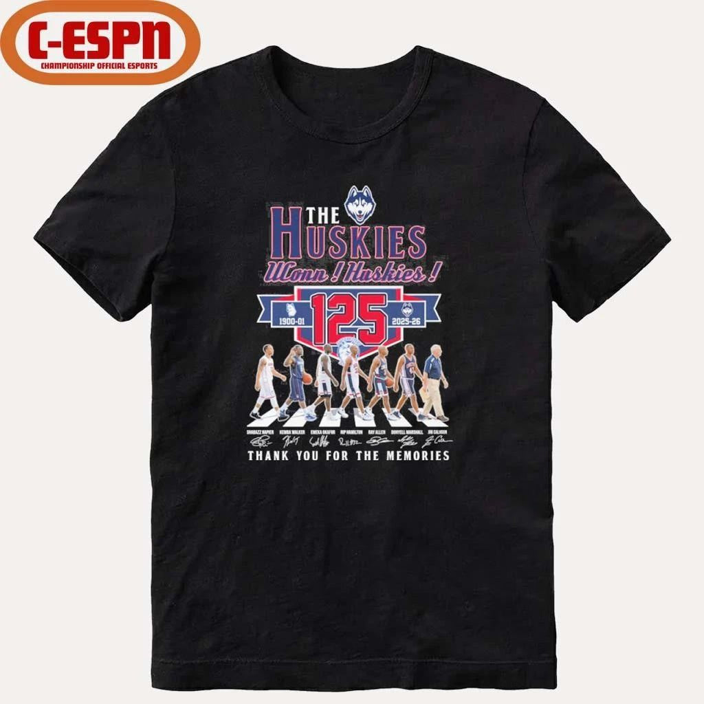 The Uconn Huskies Men’s Basketball Abbey Road Shirt