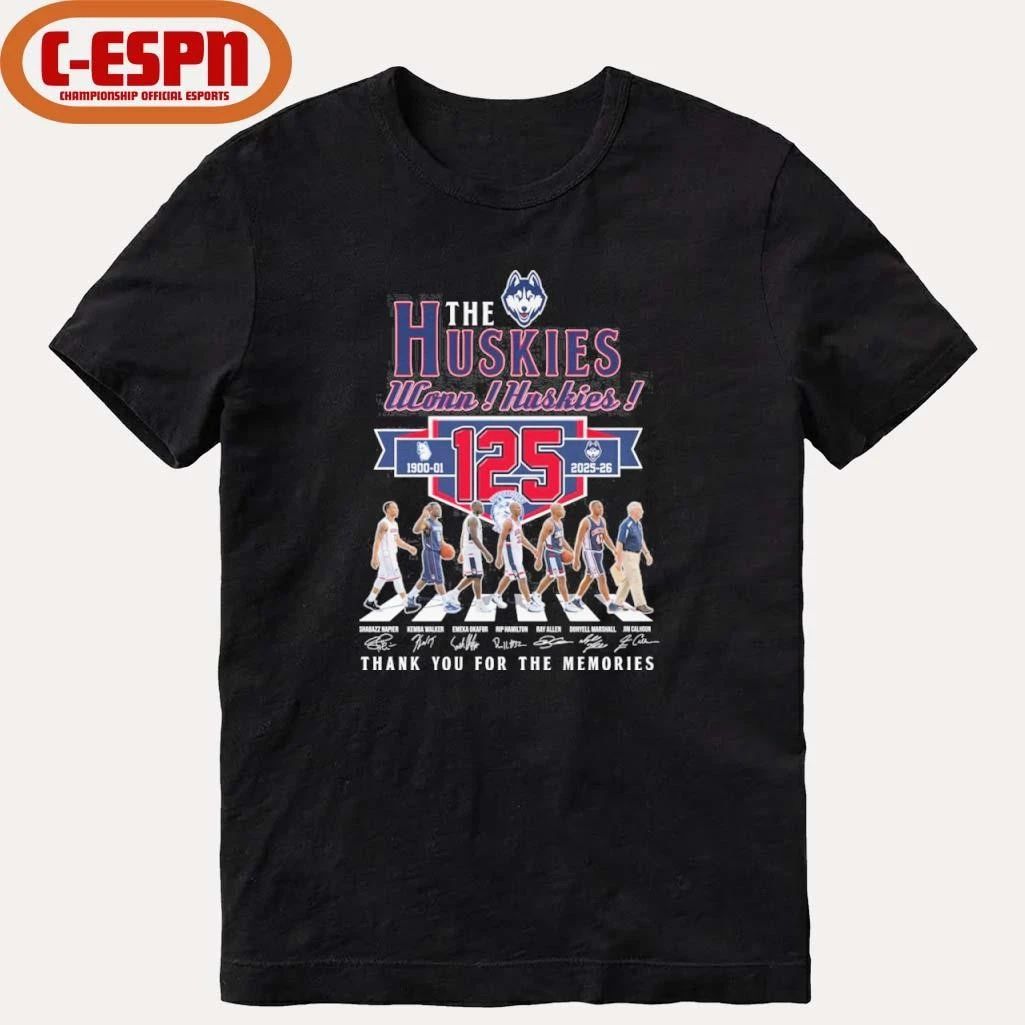 The Uconn Huskies Men’s Basketball Abbey Road Shirt