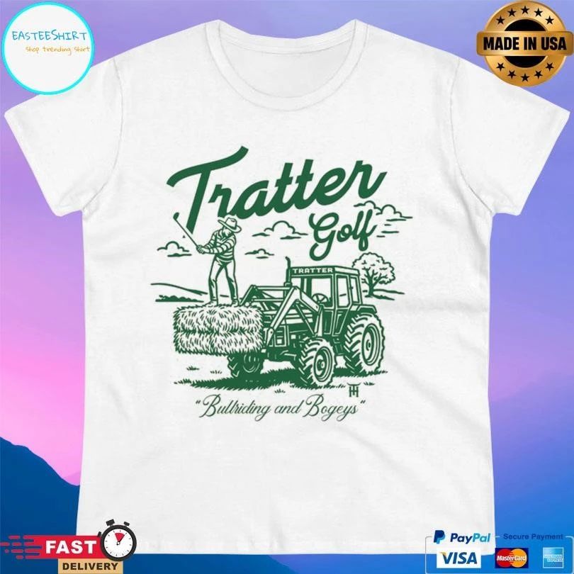 Tratter Golf Bullriding And Bogeys T-shirts