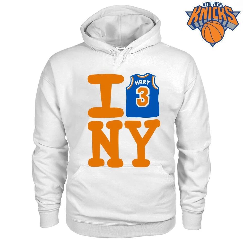Josh Hart New York Knicks I Love NY Jersey NBA Finals 2026 Shirt