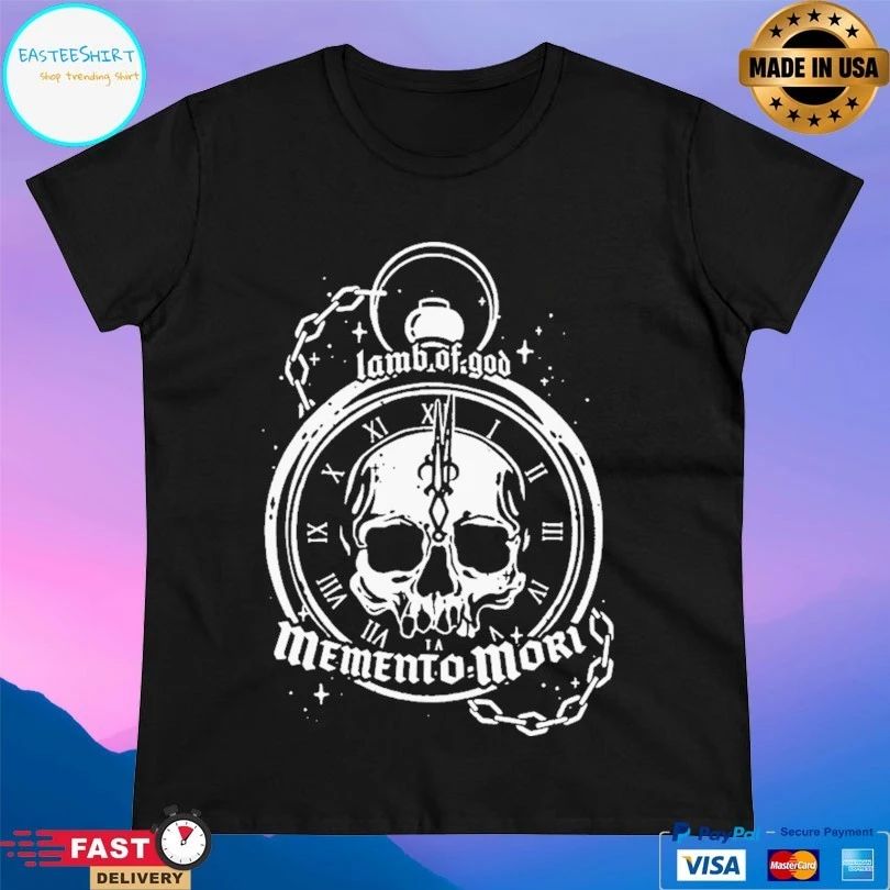 Lamb Of God Memento Mori Skull T-shirt