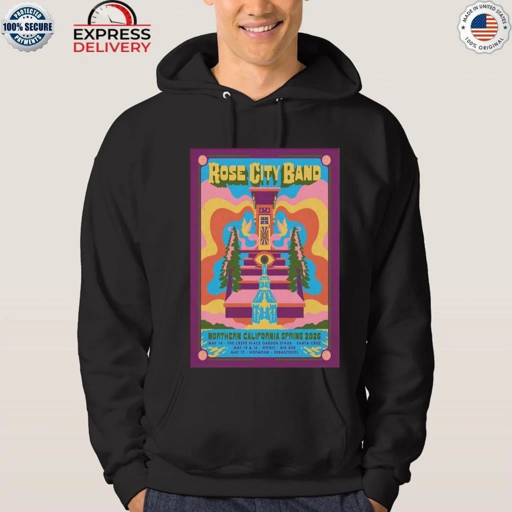 Rose City Band Tour Northern California Spring 26 Shirt