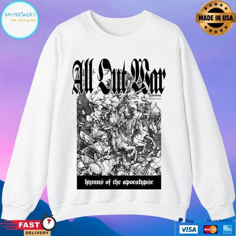 All Out War Hymns Of The Apocalypse T-shirts