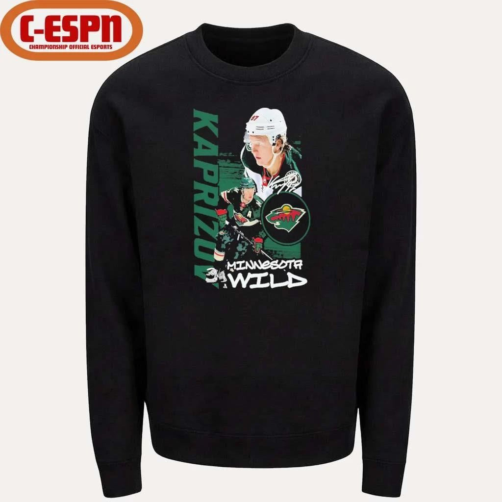 Kirill Kaprizov Minnesota Wild Vintage Playmaker T-Shirt