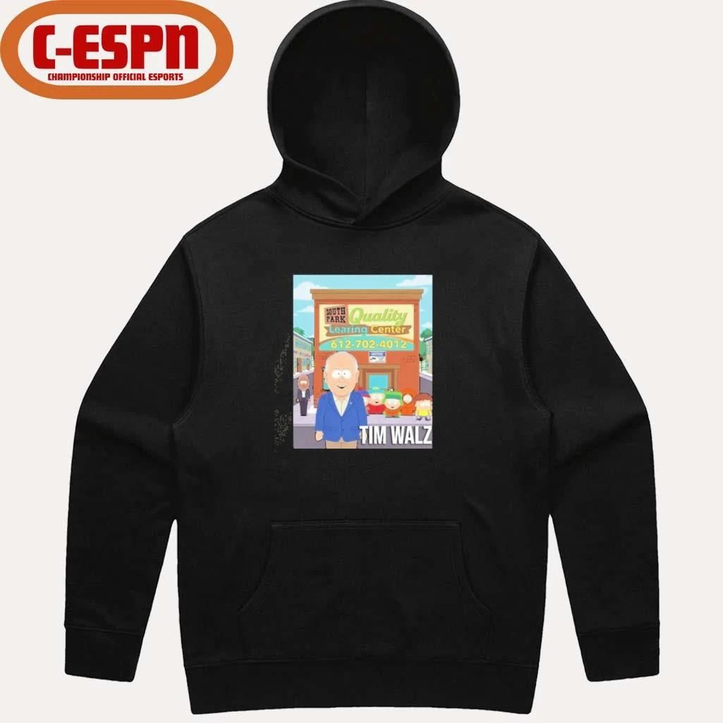 Tim Walz South Park Quality Learning Center Shirt