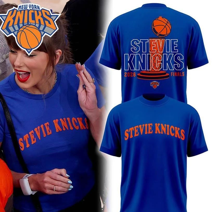 New York Knicks Stevie Knicks T.S NBA Champions 2026 Two Sided Shirt