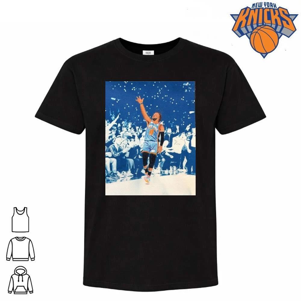 New York Knicks Jalen Brunson Vintage Graphic NBA Finals 2026 Shirt