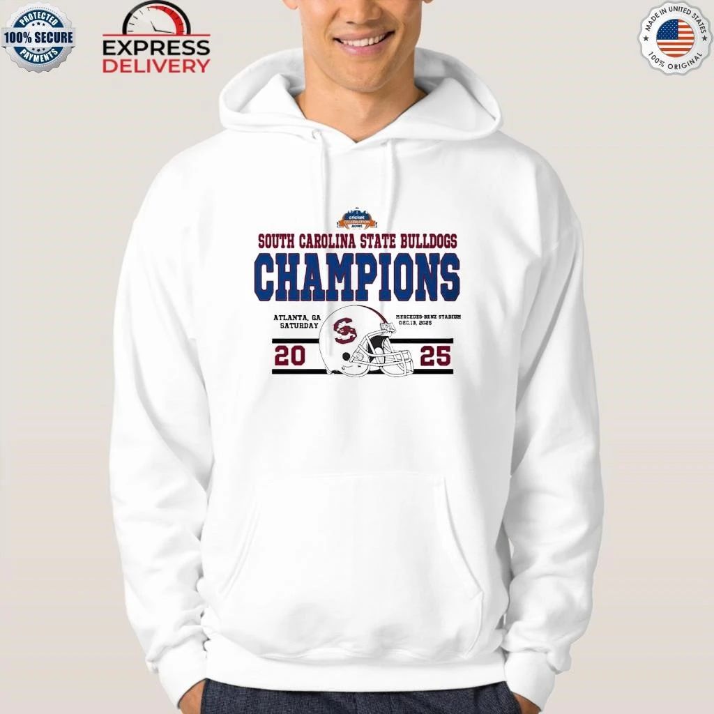 Cricket Celebration Bowl Champions South Carolina State Bulldogs Football National Champions 2025 Shirt