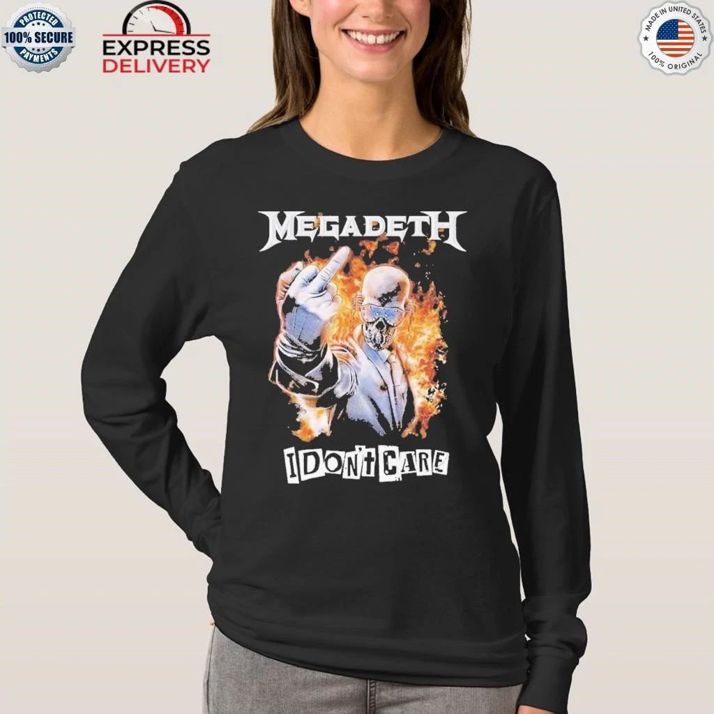 Megadeth I Don’t Care Shirt
