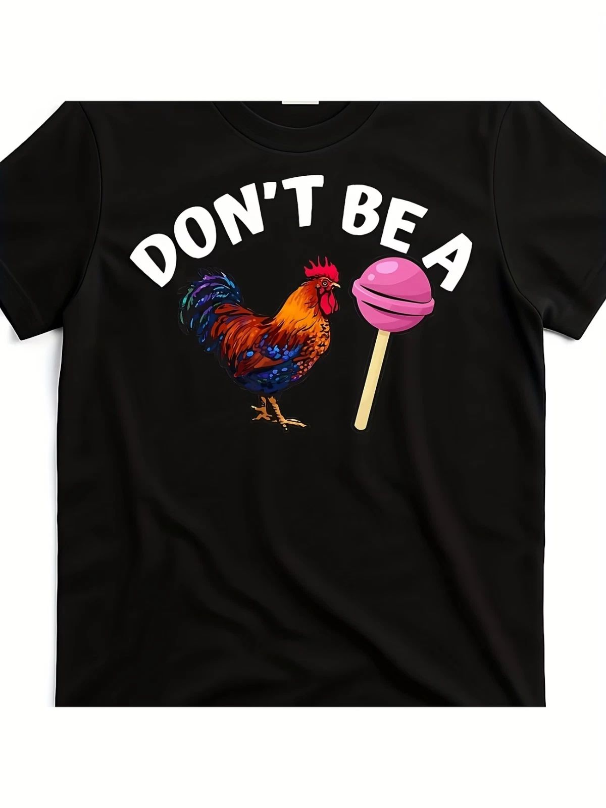Unisex Comfortable Crew Neck Short-Sleeved Graphic Print T-shirt