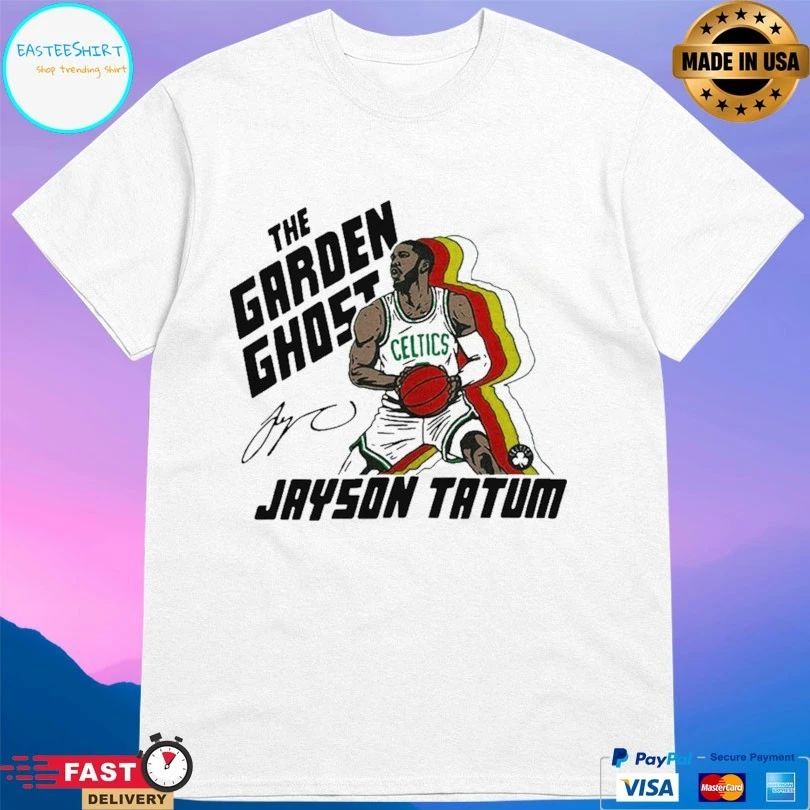 The Garden Ghost Jayson Tatum Signatures T-shirt