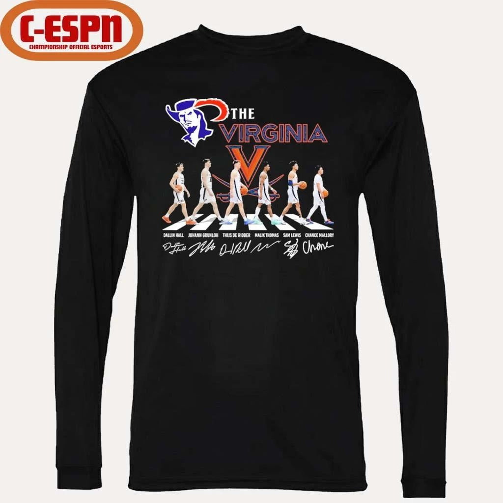 The Virginia Men’s Basketball Abbey Road Shirt