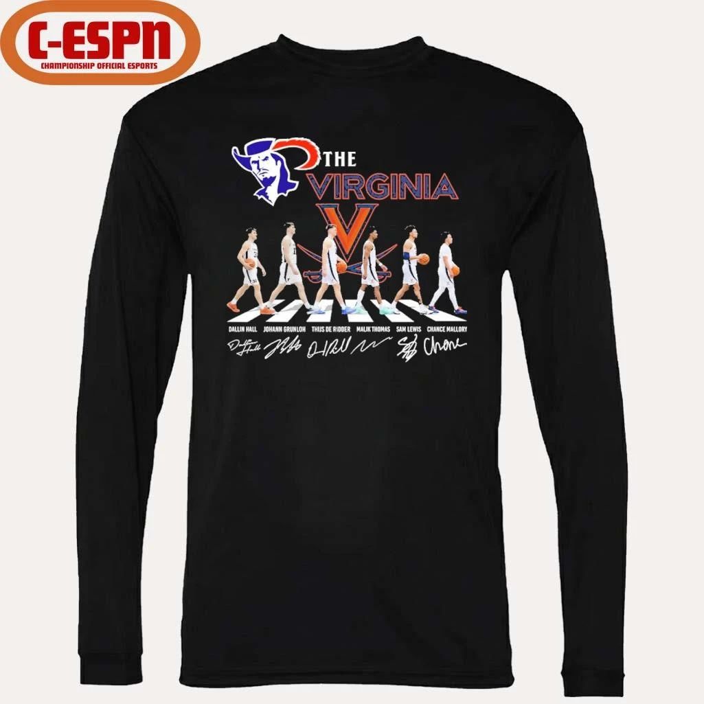 The Virginia Men’s Basketball Abbey Road Shirt
