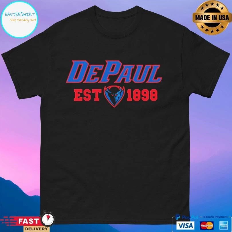 DePaul Blue Demons Established 1898 T-shirts
