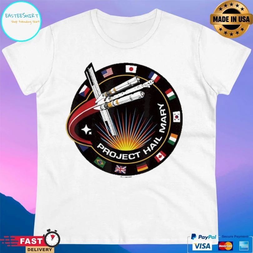 Project Hail Mary Spaceship Mission Badge 2026 T-shirts