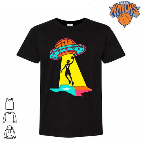 Alien UFO Basketball Victor Wembanyama Wemby Texas Dunk T Shirt