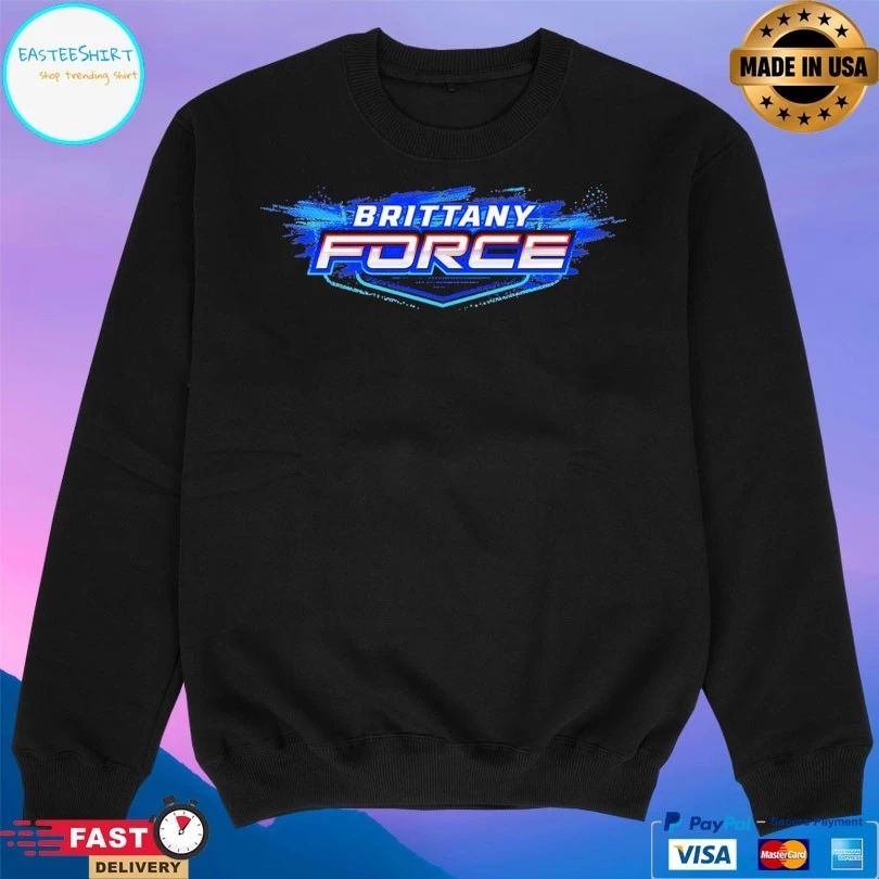 Brittany Force Record Breaker Logo T-shirts