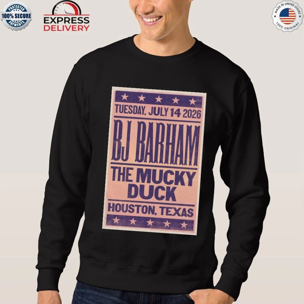 BJ Barham The Mucky Duck Jul 14, 2026 Shirt