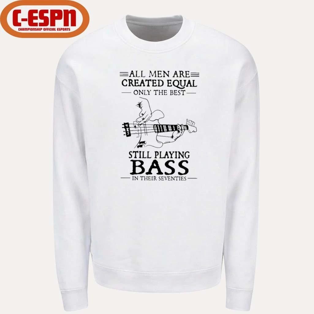 All Men Are Created Equal Only The Best Still Play BASS In Their Seventies Shirt