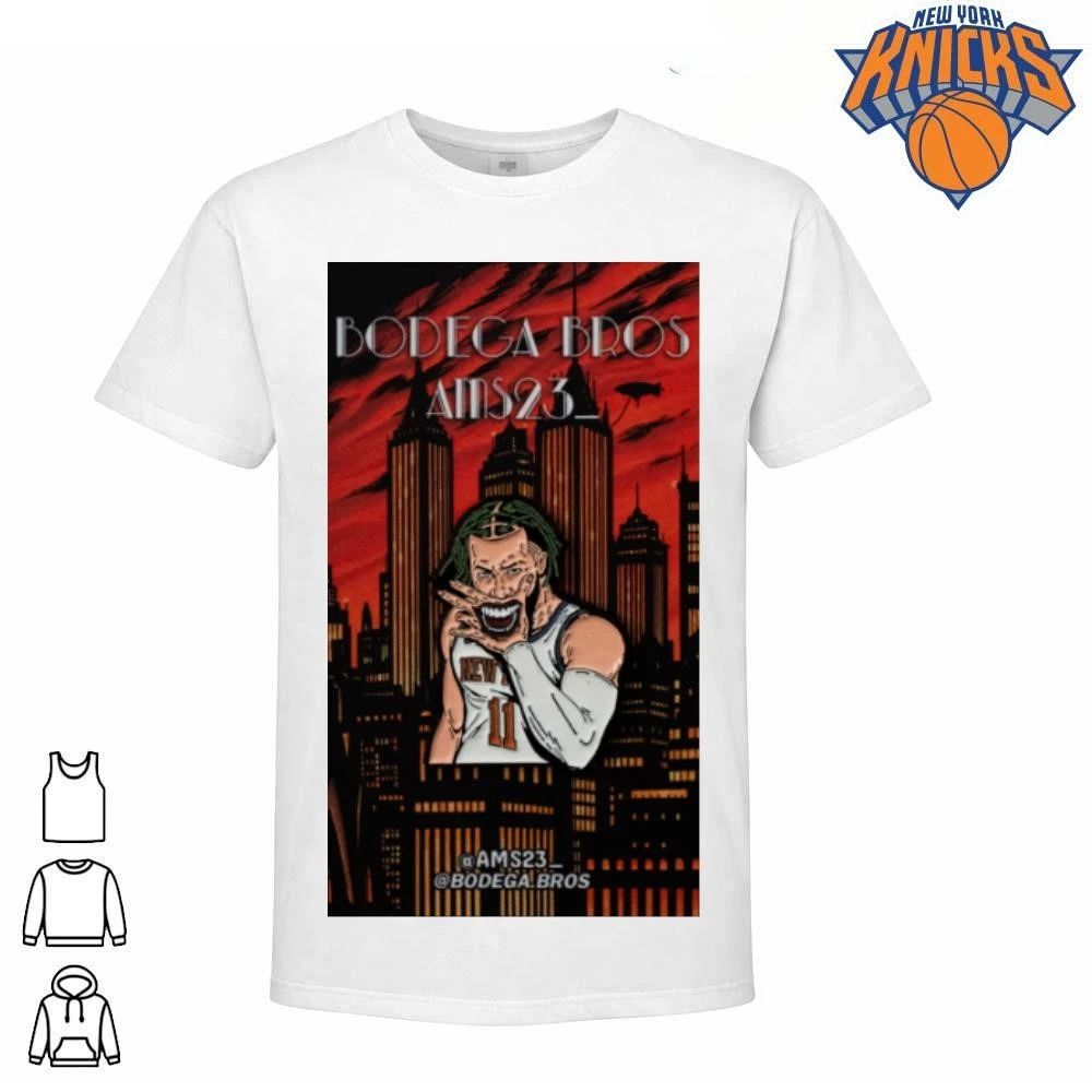 Jalen Brunson New York Knicks Bodega Bros AMS23 Basketball Graphic NBA Finals 2026 Shirt