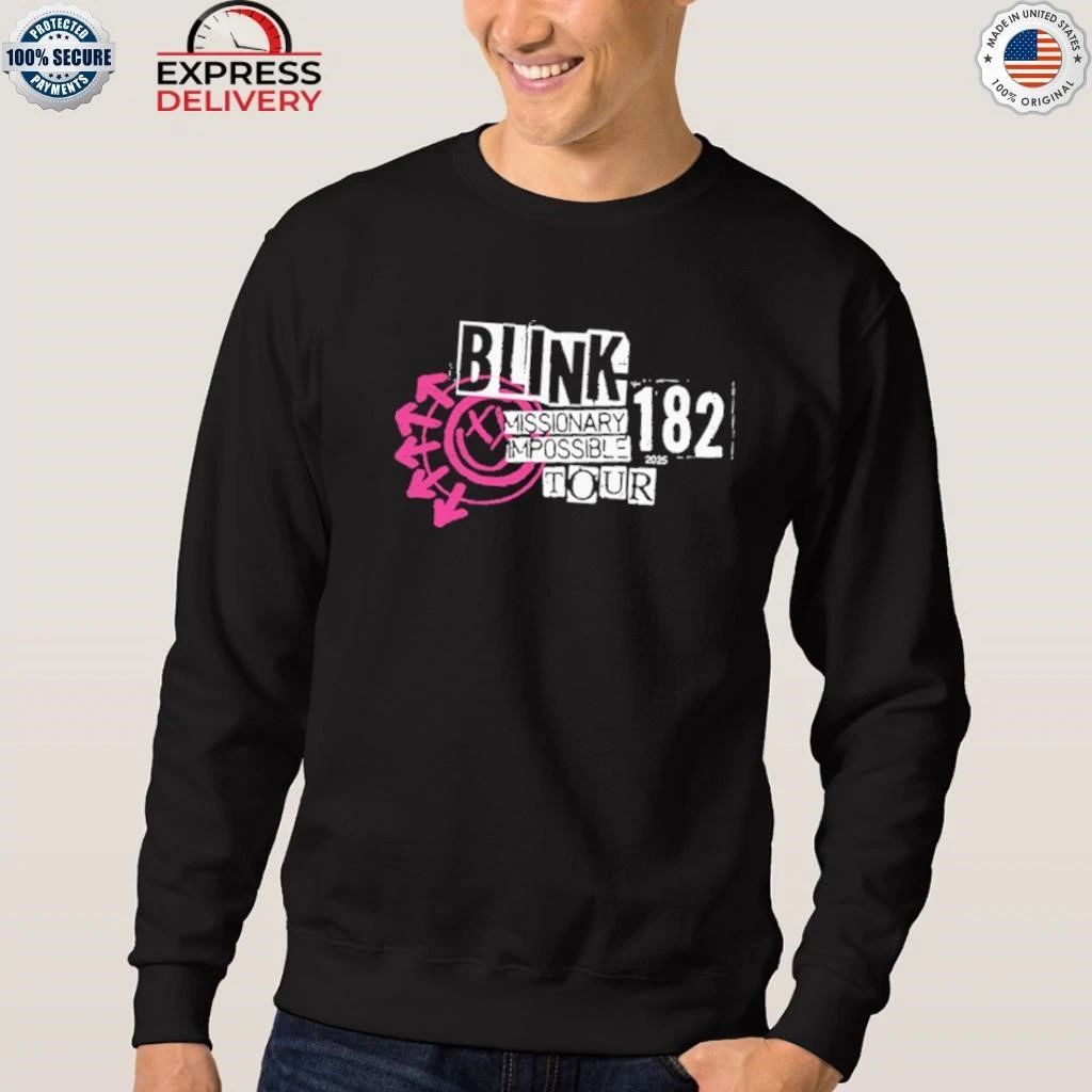 Blink 182 Missionary Impossible Tour Shirt