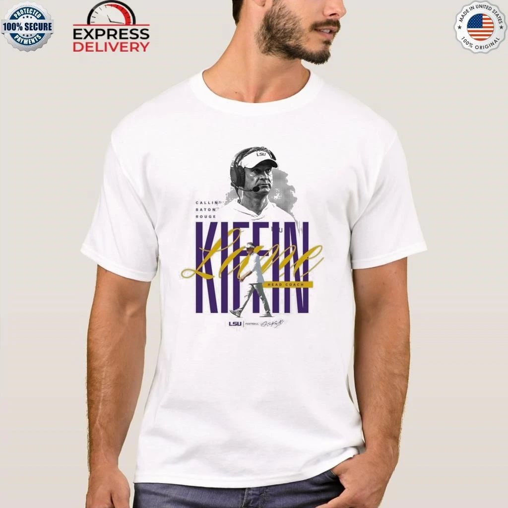 Lane kiffin lsu shirt