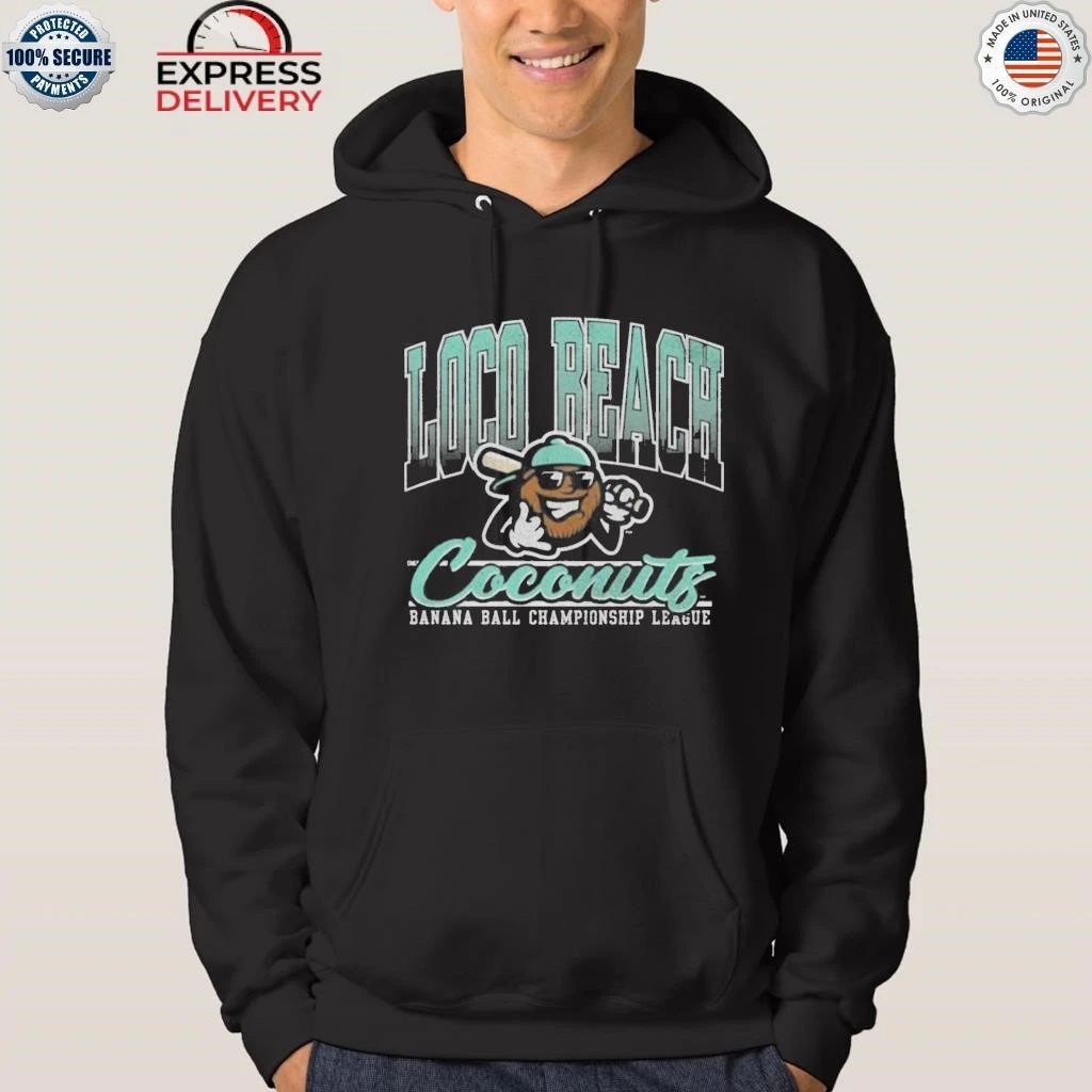 Loco Beach Coconuts Banana Ball Championship League Shirt