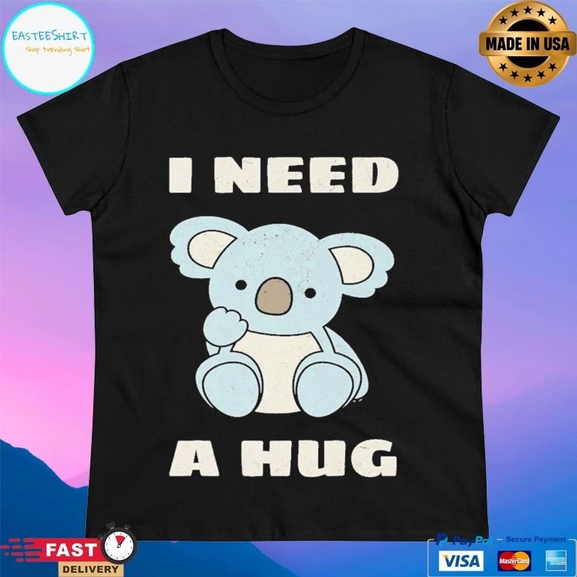 Koala Bear I Need A Hug T-shirt