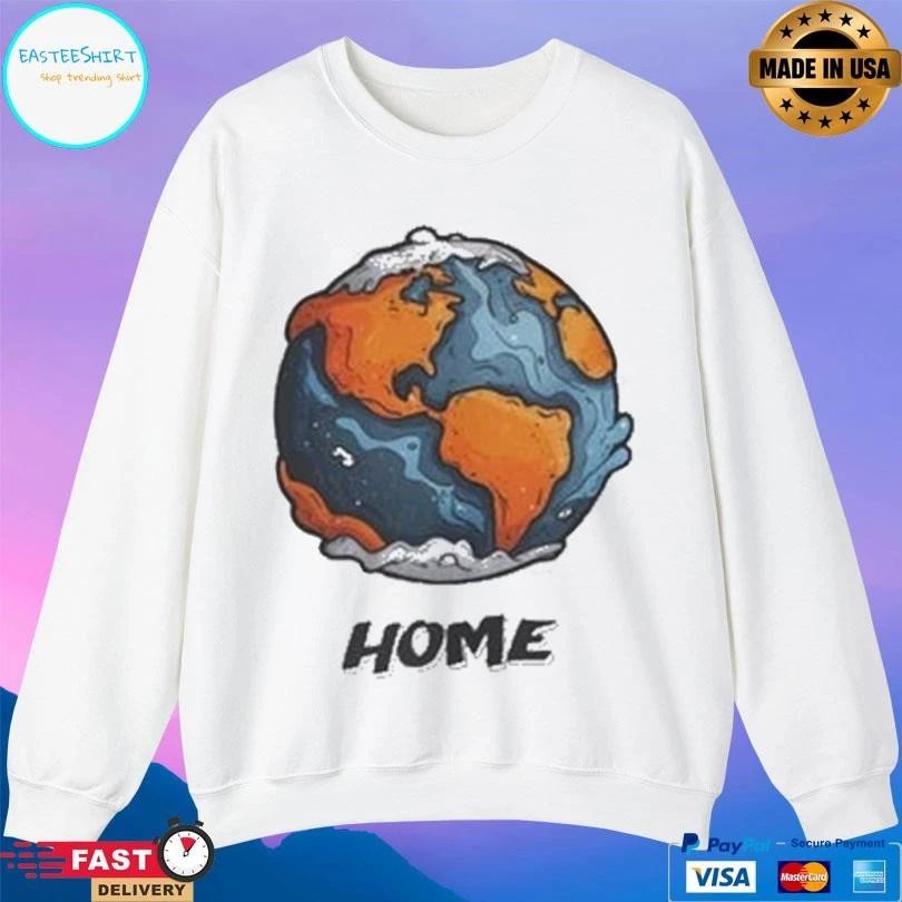 Planet Earth Home T-shirts