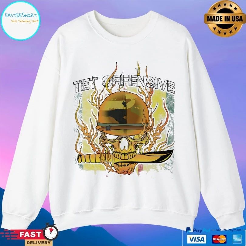 Tet Offensive Skull T-shirt