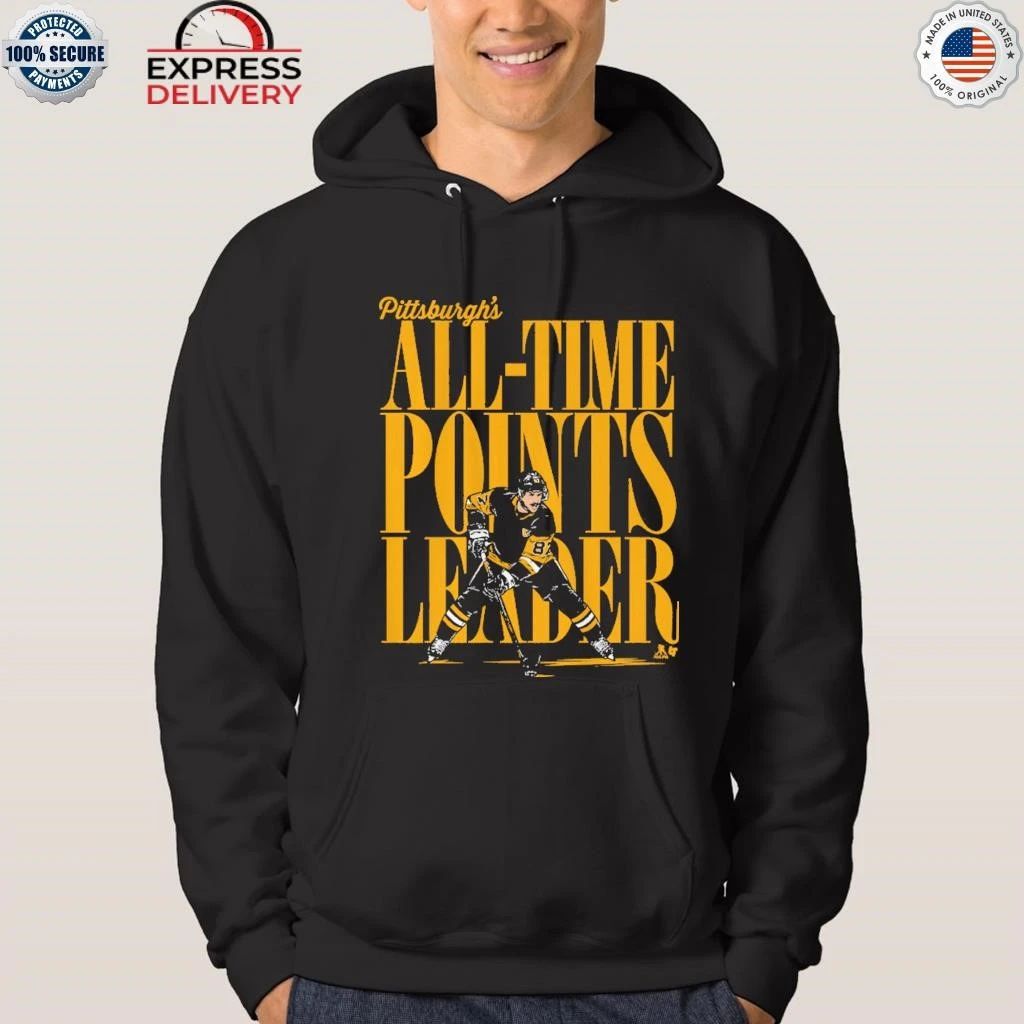 Sidney Crosby Pittsburgh All-Time Points Leader Shirt