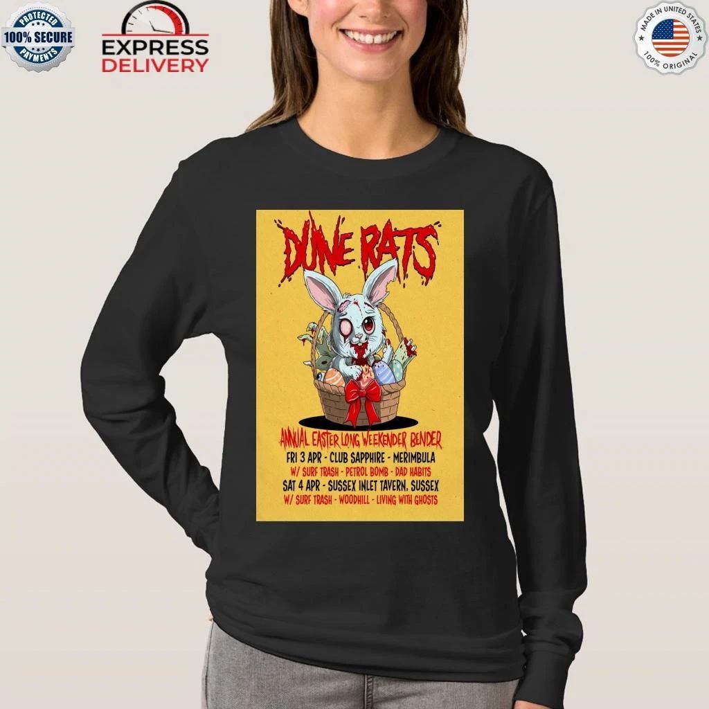 Dune Rats Australia April 4 2026 Tour Shirt