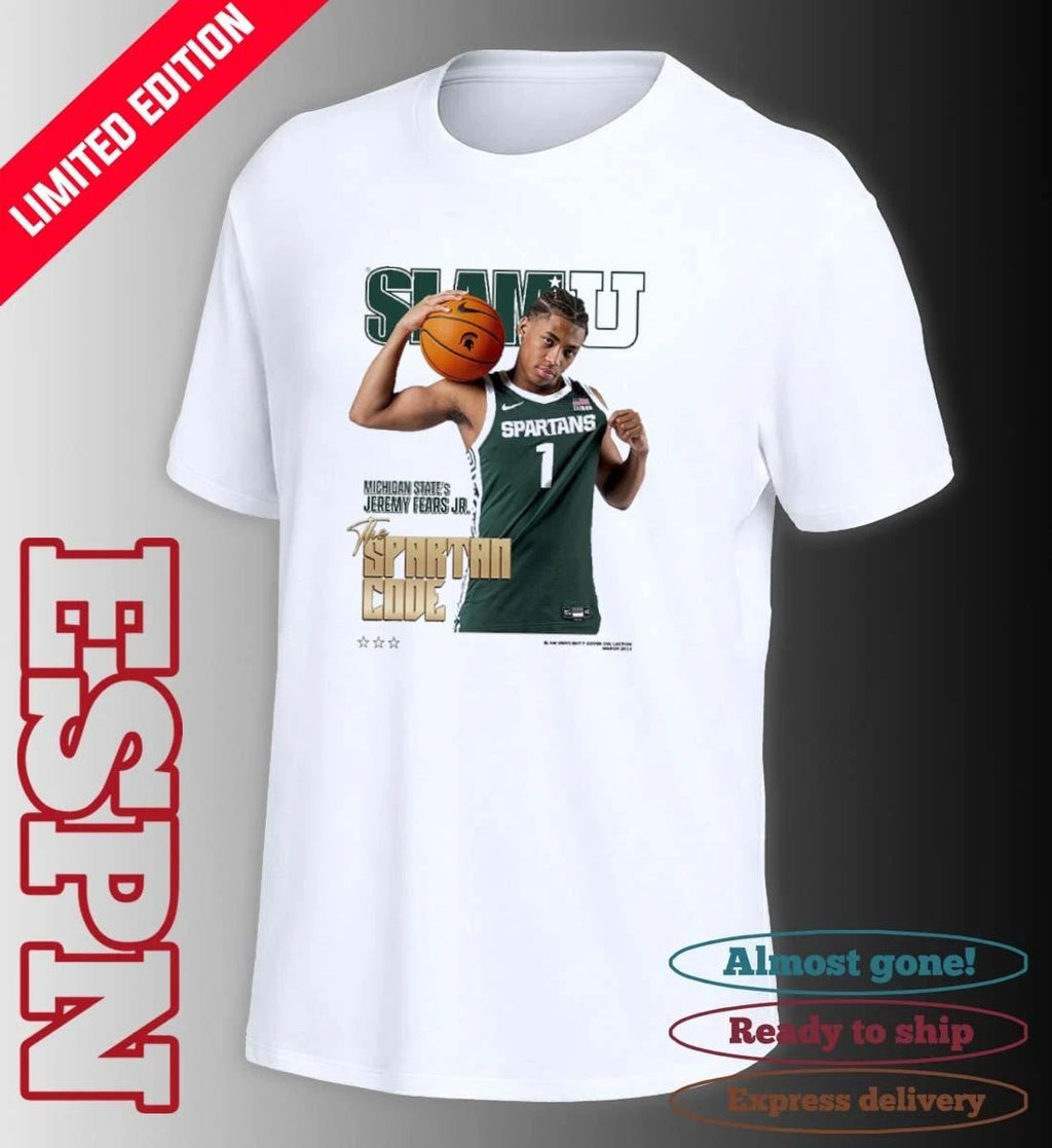 SLAM Jeremy Fears Jr The Spartan Code Shirt