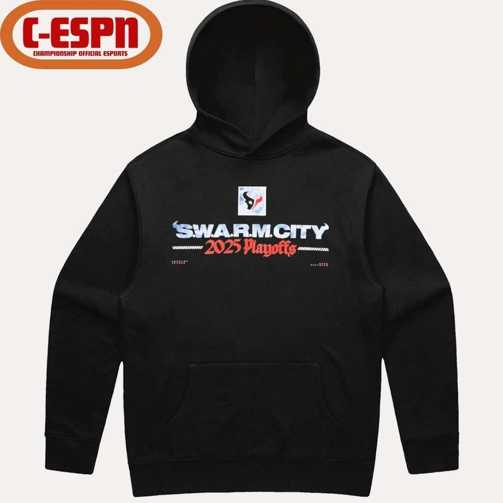 Houston Texans S.W.A.R.M. City 2025 Playoffs Shirt