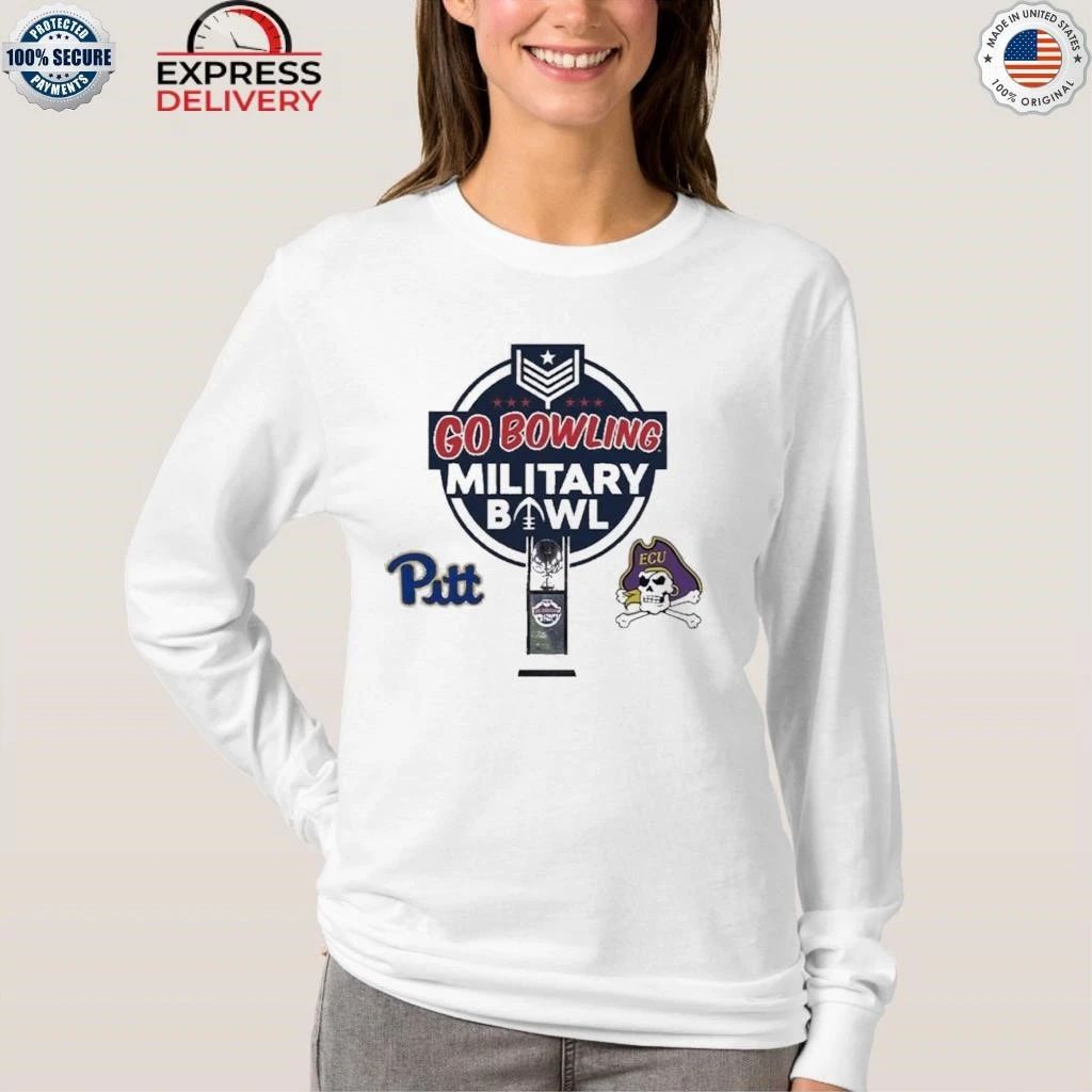 Go Bowling Military Bowl Matchup Pittsburgh Panthers Vs East Carolina Pirates On December 27 2025 Shirt