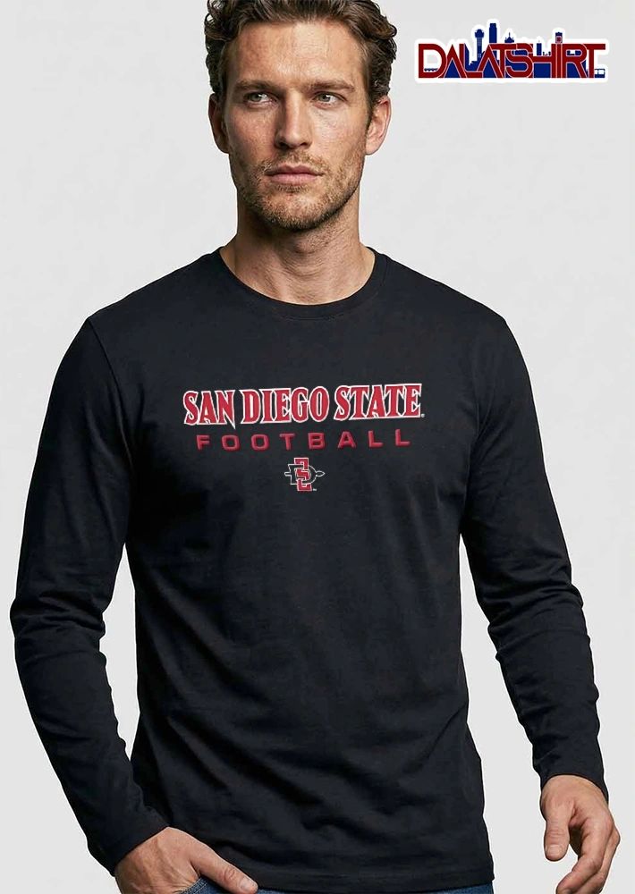 San Diego State Aztecs NCAA Football Interlocking Sd Spear Logo shirt