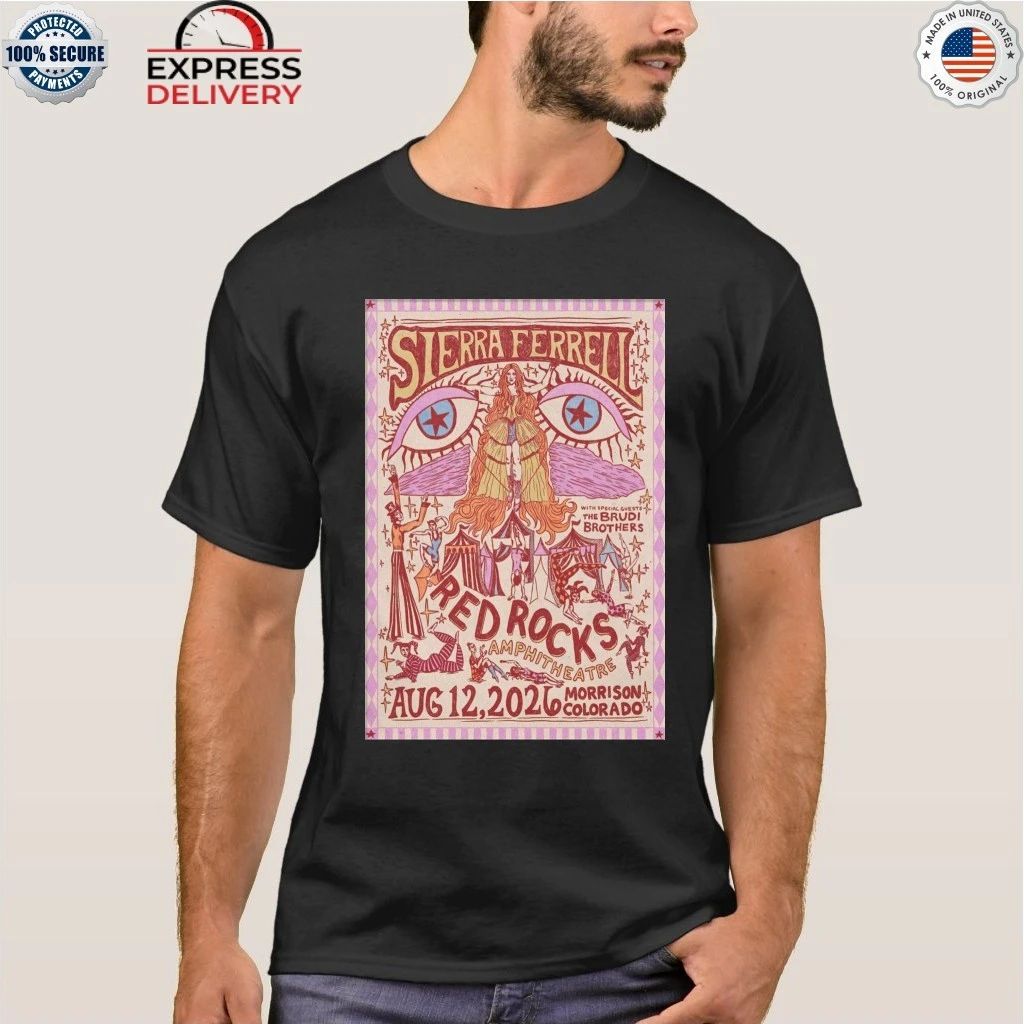 Sierra Ferrell Morrison Red Rocks Amphitheatre 8 12 2026 Shirt