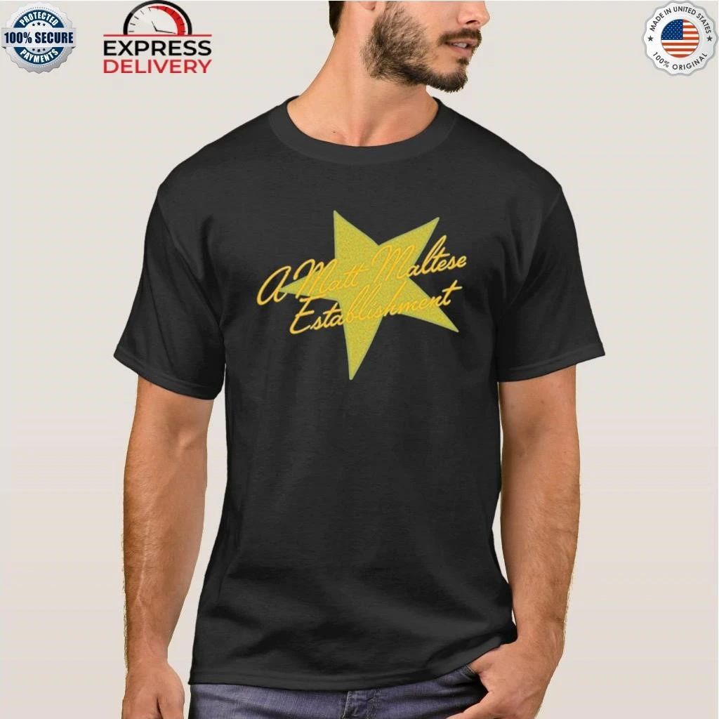 Matt Maltese Anytime Anyplace Anyhour Motel Shirt