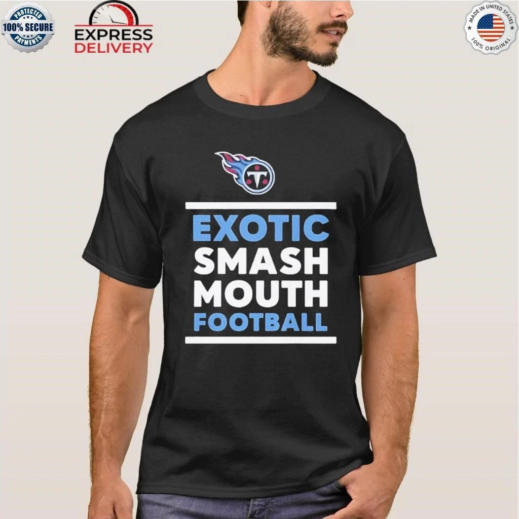 Tennessee Titans Exotic Smash Mouth Football Shirt