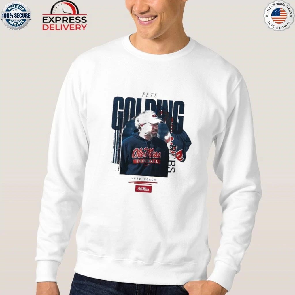 Coach Pete Golding of Ole Miss Football Shirt
