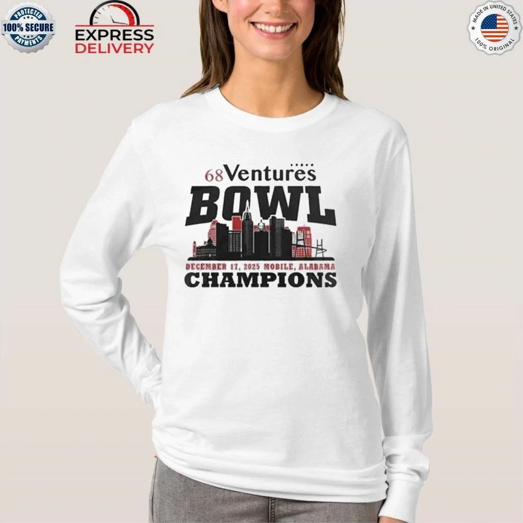 Delaware Fightin Blue Hens 68 Ventures Bowl Bowl Champions Shirt