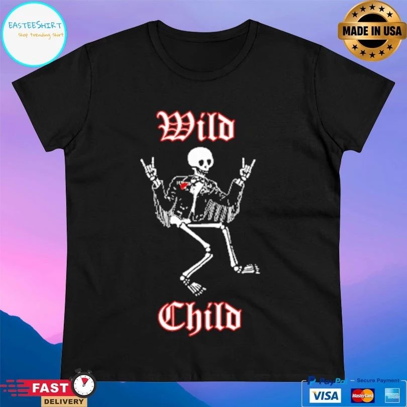 Wild Child Skeleton Shirt