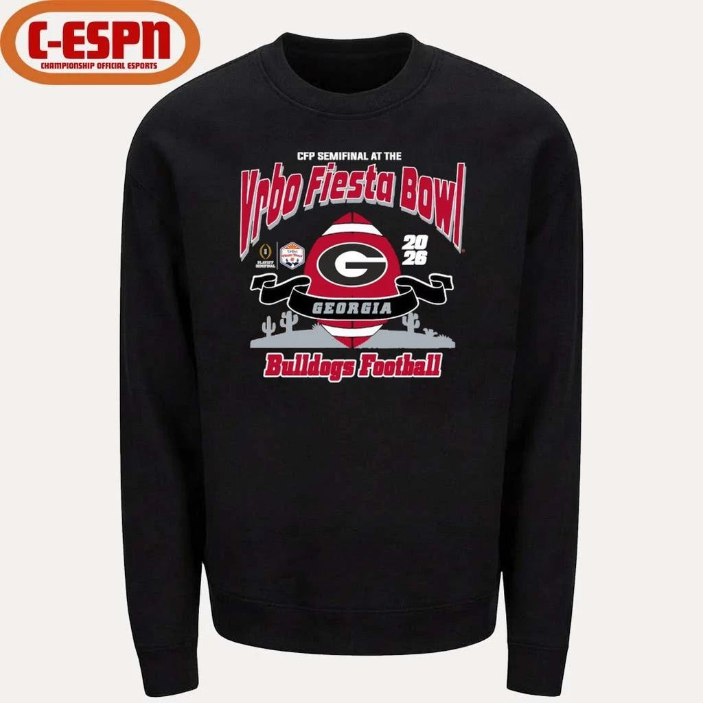 Georgia Bulldogs Vrbo Fiesta Bowl Bound T-Shirt