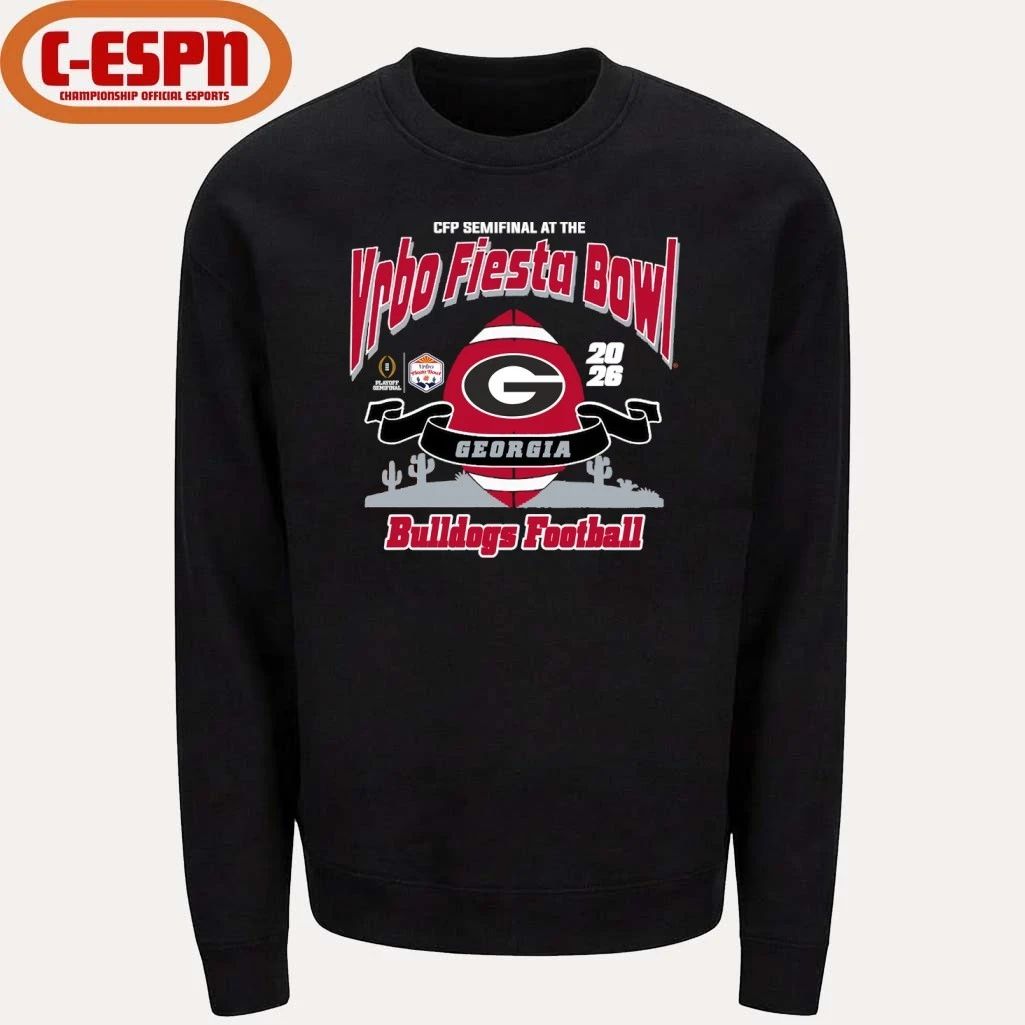 Georgia Bulldogs Vrbo Fiesta Bowl Bound T-Shirt