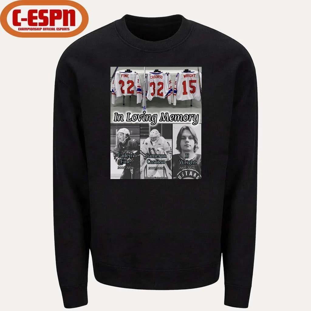 In Loving Memory Of Cameron Casorso, Caden Fine And JJ Wright Shirt